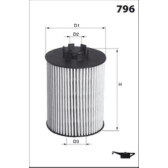 Filtre à huile LUCAS FILTERS OEM 25195775