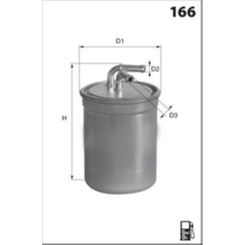 Filtre à carburant LUCAS FILTERS LFPF031 - Visuel 1