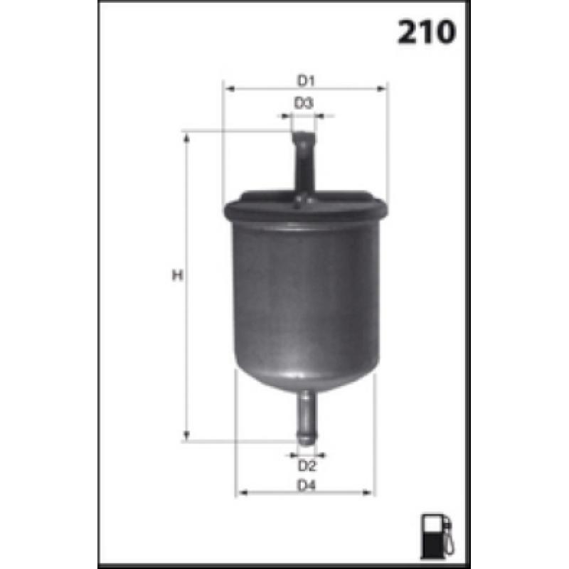 Filtre à carburant LUCAS FILTERS LFPF040 - Visuel 1
