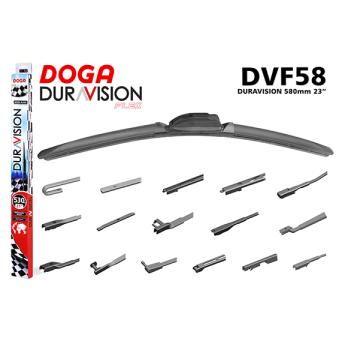 Balai d'essuie-glace DOGA DVF58 pour FORD TRANSIT CUSTOM 1.9 D - 65cv