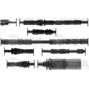 Contact d'avertissement, usure des plaquettes de frein VEMA 117452