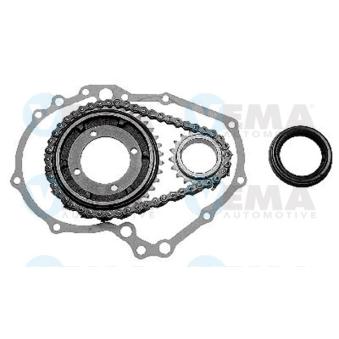 Kit de distribution par chaîne VEMA 12301 pour FIAT 500 0.5 - 18cv Kit de distribution par chaîne VEMA 12301 pour FIAT 500 0.5 - 18cv
