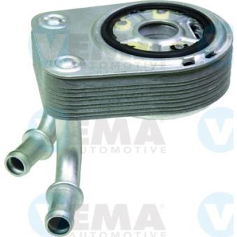 Radiateur d'huile VEMA 341075 pour PEUGEOT 206 1.9 JTD - 110cv