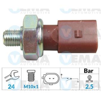 Indicateur de pression d'huile VEMA 360002