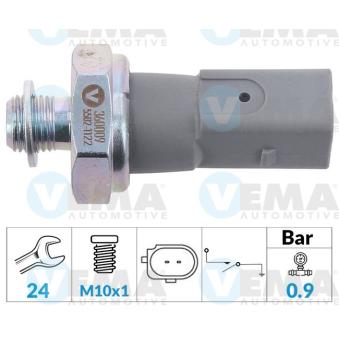 Indicateur de pression d'huile VEMA OEM 059919081H