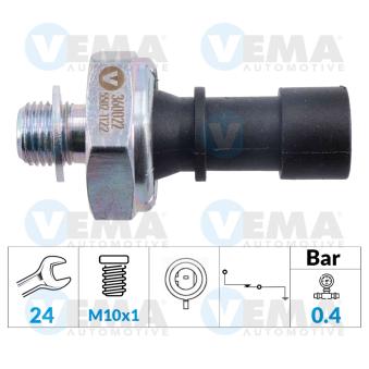 Indicateur de pression d'huile VEMA OEM 1238696