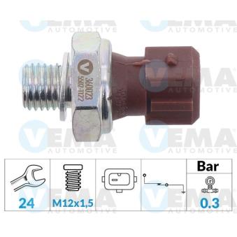 Indicateur de pression d'huile VEMA OEM LR005792