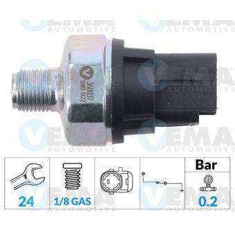 Indicateur de pression d'huile VEMA OEM 8353060010