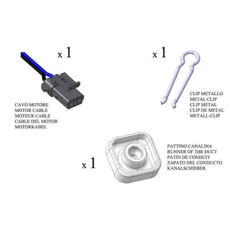 Lève-vitre avant droit ELECTRIC LIFE ZR ME54 R - Visuel 1
