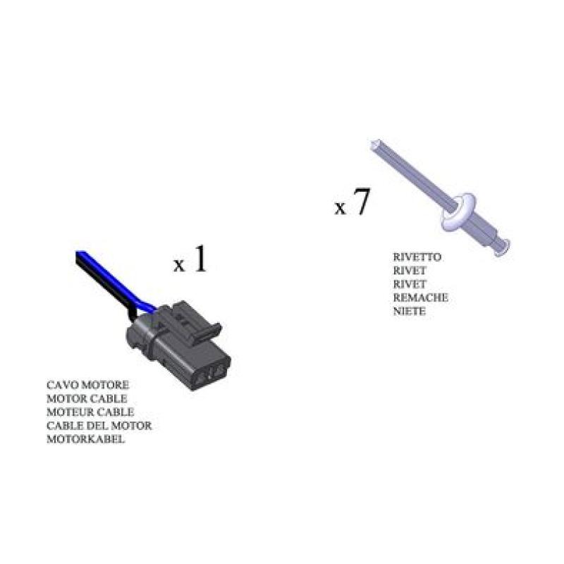 Lève-vitre arrière gauche ELECTRIC LIFE ZR OP69 L - Visuel 2