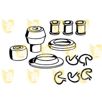 Kit de réparation, levier de vitesses UNIGOM 161105 pour FIAT RITMO 55 Diesel 1.7 - 55cv
