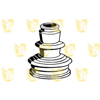 Joint-soufflet, arbre de commande UNIGOM 310066