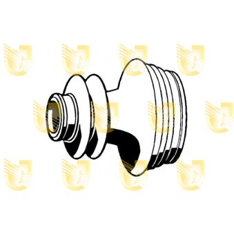 Joint-soufflet, arbre de commande UNIGOM 310231 pour RENAULT R9 1.4 Turbo - 116cv