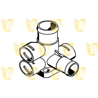 Bride de liquide de refroidissement UNIGOM [341802]