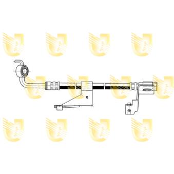 Flexible de frein avant droit UNIGOM OEM 7111981