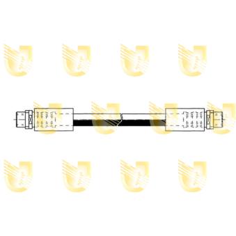 Flexible de frein UNIGOM 377322 pour AUDI A6 2.8 quattro - 190cv