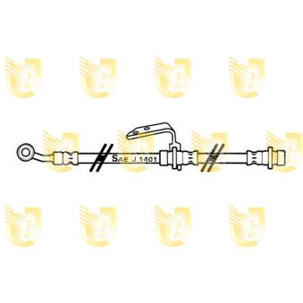 Flexible de frein avant gauche UNIGOM OEM 01465S10010