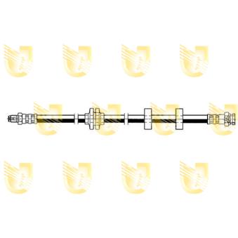 Flexible de frein UNIGOM 377758 pour FORD TRANSIT 2.0 D Multijet - 163cv