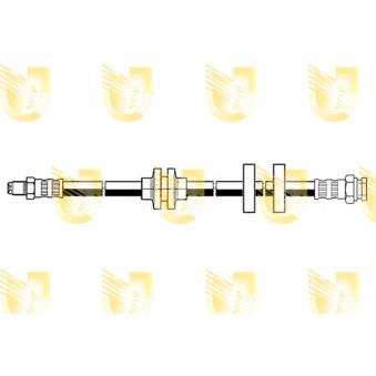 Flexible de frein UNIGOM 378496 pour FIAT DOBLO 1.3 JTD 16V - 70cv