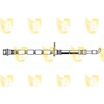 Flexible de frein avant gauche UNIGOM OEM 1718847