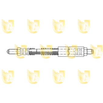 Flexible de frein UNIGOM OEM GBH192