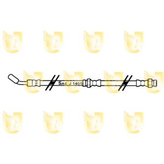 Flexible de frein avant droit UNIGOM OEM 5154060A31 Flexible de frein avant droit UNIGOM OEM 5154060A31