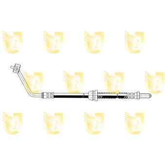 Flexible de frein avant gauche UNIGOM OEM 6657327 Flexible de frein avant gauche UNIGOM OEM 6657327