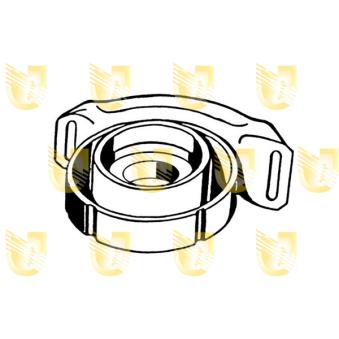 Suspension, arbre de cardan UNIGOM OEM 1244100281S