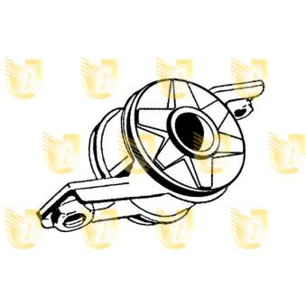 Suspension, bras de liaison avant droit UNIGOM 390095 pour FIAT TEMPRA 1.9 D - 65cv