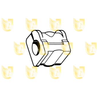 Coussinet de palier, stabilisateur avant droit UNIGOM OEM 357411314A Coussinet de palier, stabilisateur avant droit UNIGOM OEM 357411314A