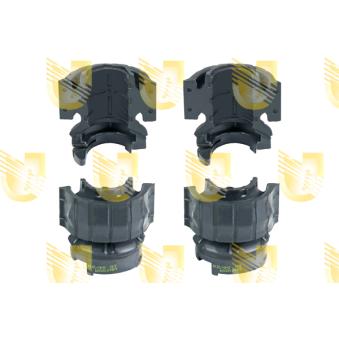 Coussinet de palier, stabilisateur UNIGOM 393878K pour PORSCHE CAYENNE 4.8 Turbo S - 550cv