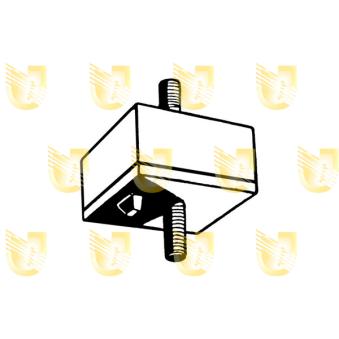 Support moteur UNIGOM 396007 pour FORD FIESTA 1.4 - 71cv