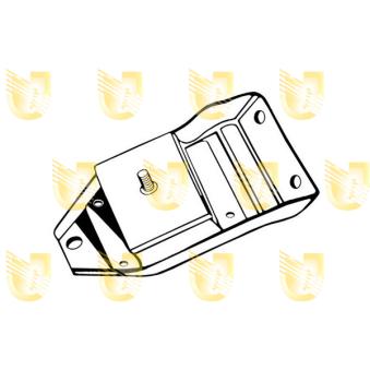 Support moteur avant gauche UNIGOM 396105