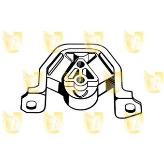 Support moteur avant gauche UNIGOM OEM 90345164
