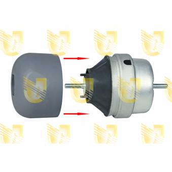 Support moteur avant droit UNIGOM OEM 8D0199382M