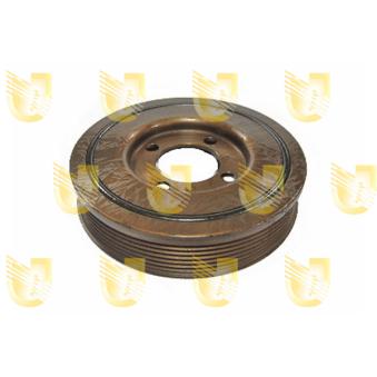 Poulie, vilebrequin UNIGOM 421216 pour CITROEN C6 3.0 V6 - 211cv