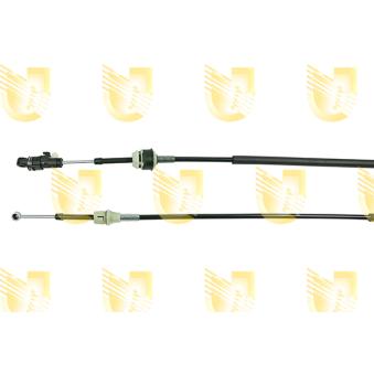 Tirette à câble, boîte de vitesse manuelle UNIGOM 492128 pour CITROEN C4 1.4 - 69cv