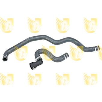 Tuyau, échangeur de chaleur (chauffage) UNIGOM S1216/1 pour FIAT 500 1.3 D Multijet - 75cv