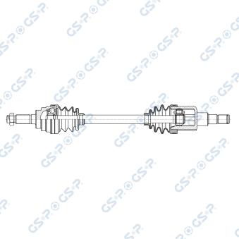 Arbre de transmission GSP [257128]