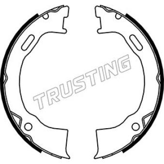 Jeu de mâchoires de frein, frein de stationnement TRUSTING OEM 3309694