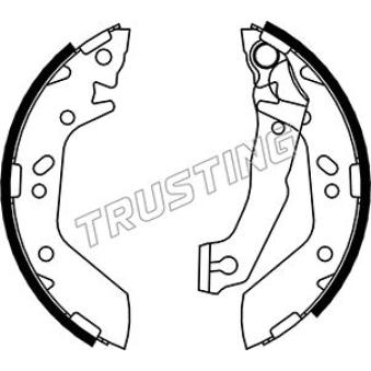 Jeu de mâchoires de frein TRUSTING OEM 5830524020