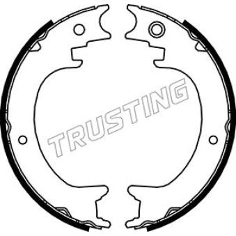 Jeu de mâchoires de frein, frein de stationnement TRUSTING OEM 26694XA00A Jeu de mâchoires de frein, frein de stationnement TRUSTING OEM 26694XA00A