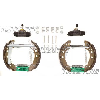 Jeu de mâchoires de frein TRUSTING [6000]