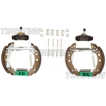 Jeu de mâchoires de frein TRUSTING [6001]