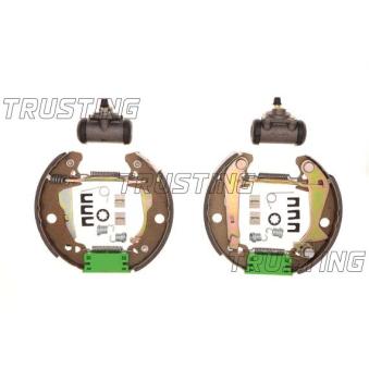 Jeu de mâchoires de frein TRUSTING [6025]