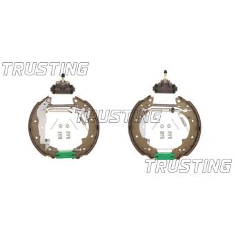 Jeu de mâchoires de frein TRUSTING [6097]