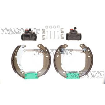 Jeu de mâchoires de frein TRUSTING [6162]