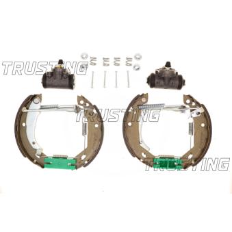 Jeu de mâchoires de frein TRUSTING [6168]