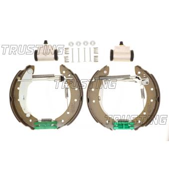 Jeu de mâchoires de frein TRUSTING [6183]