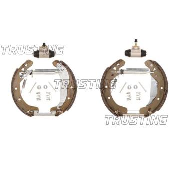 Jeu de mâchoires de frein TRUSTING [6248]